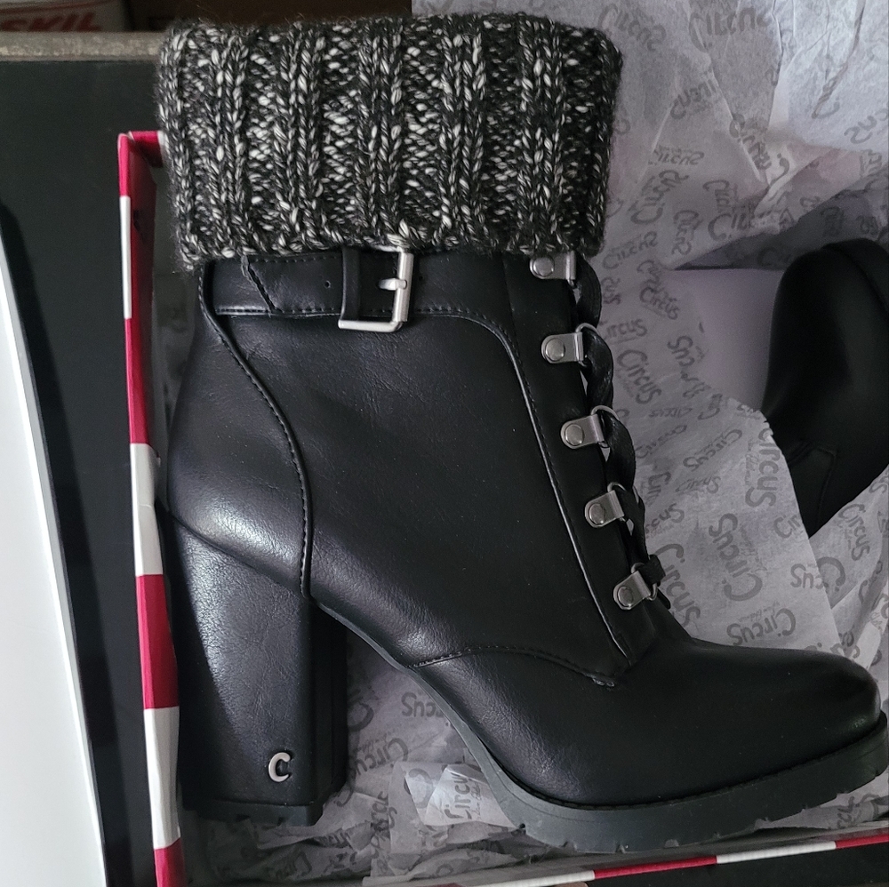 Sam Edelman Black Ankle Booties